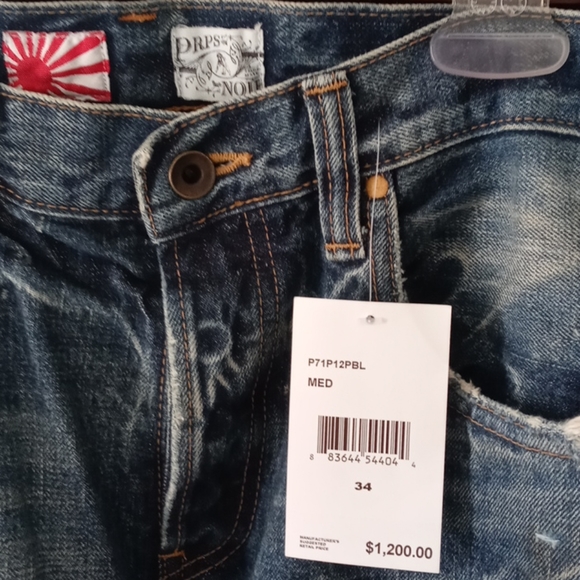 PRPS NOIR Andromeda Selvedge Denim - Picture 3 of 4